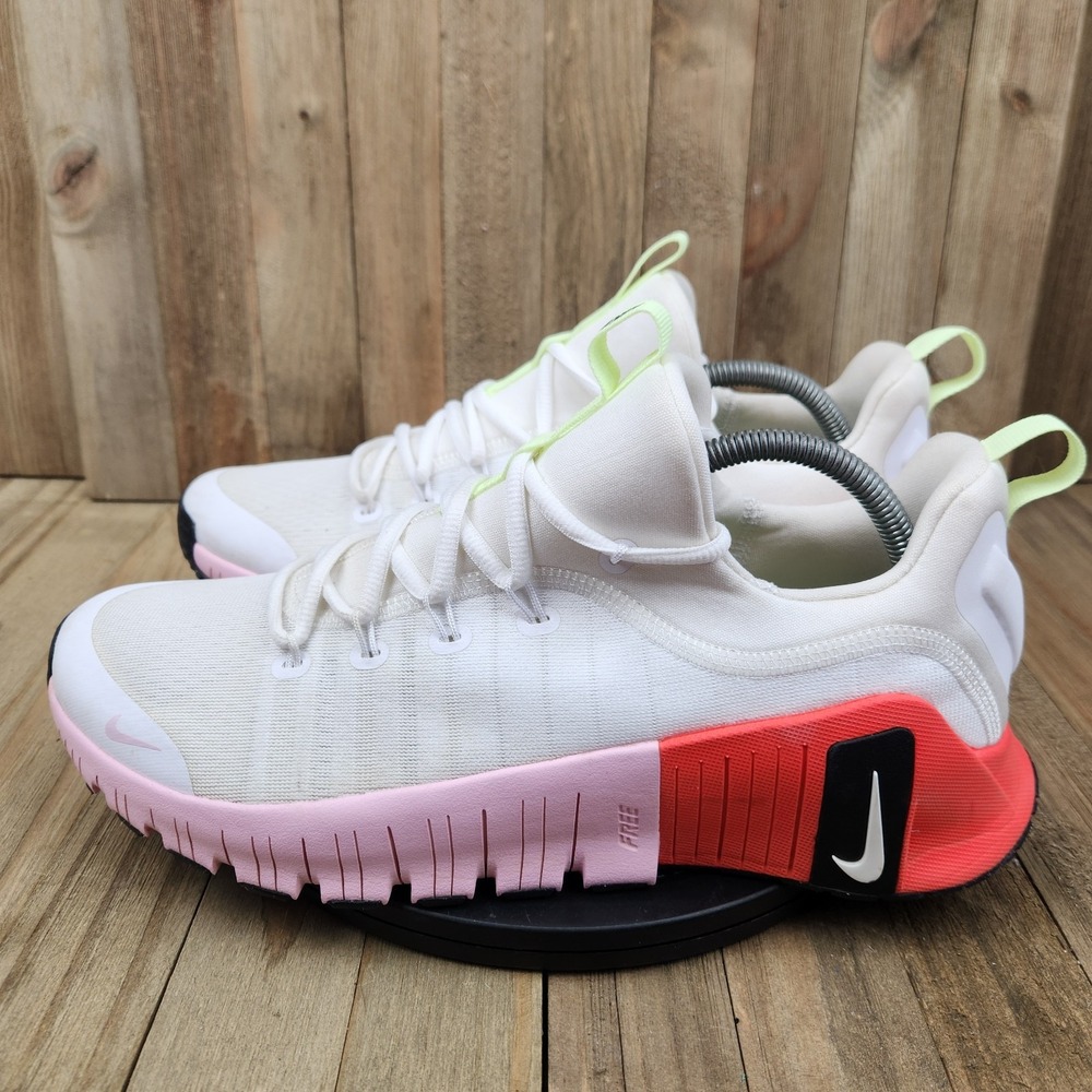 Nike Free Metcon 6 Free Volt Pink Women's 12 / Mens 10.5 Workout Training Shoes